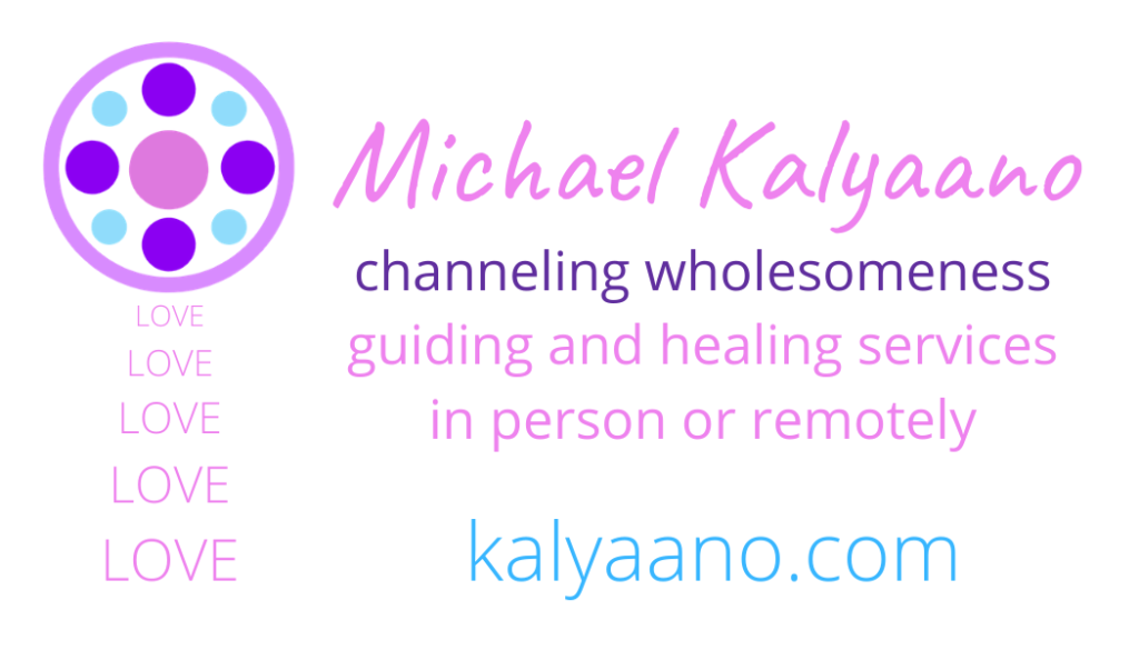 Michael Kalyaano business card